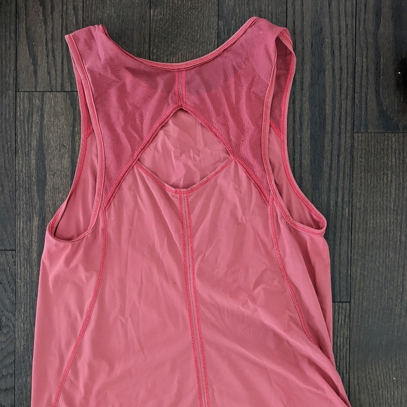 Pink Lululemon Mesh Tank Top - Picture 2 of 6